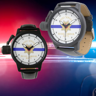 Montre Sherrif, Anniversaire Du Service Des Années Adjoin