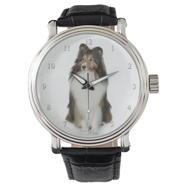 Montre Shetland Sheepdog Watch (devant)