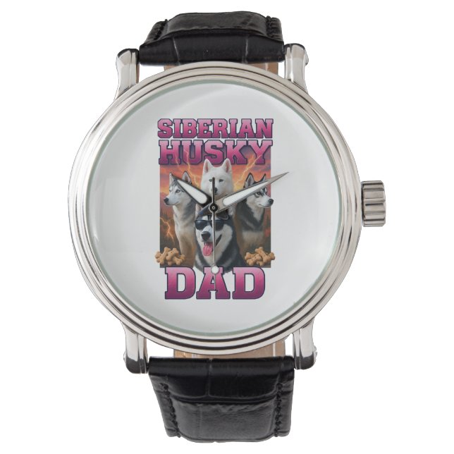 Montre Sibérien Husky (devant)