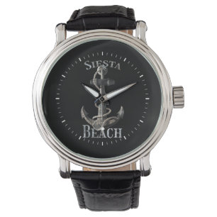 Montre Siesta Beach Floride Vacances Ancres nautiques Voi
