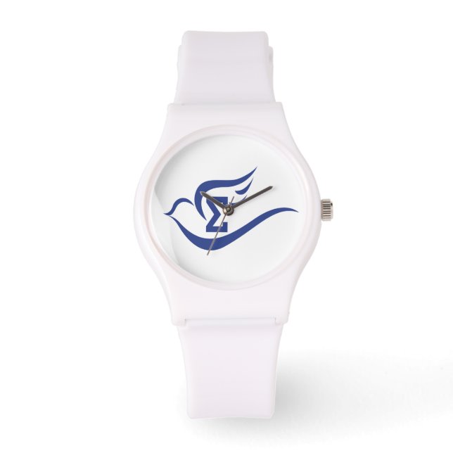 Montre Sigma Dove Sporty Silicone Watch (Recto)