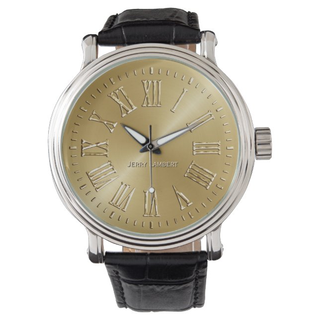 Montre Signature Gold (devant)