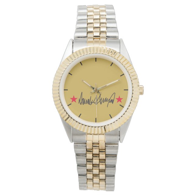 Montre Signature Trump (devant)