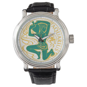 Montre Signe Aquarius du Zodiaque