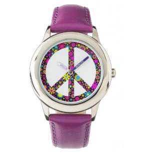 Montre SIGNE DE PAIX FLORALE super