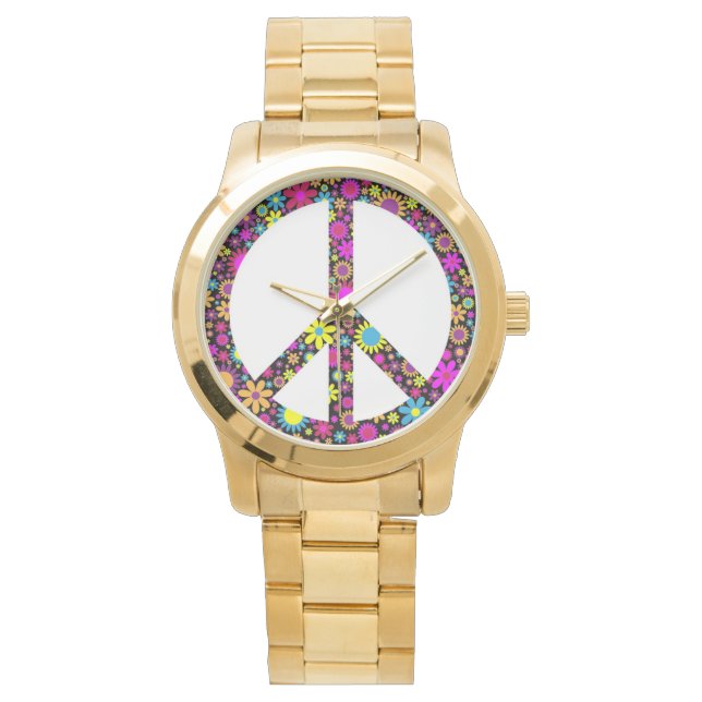 Montre SIGNE DE PAIX FLORALE super (devant)