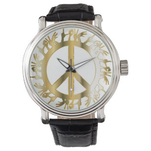 MONTRE SIGNE DE PAIX LOVE HANDS