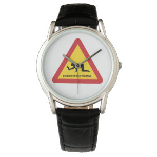 MONTRE SIGNE DE TRAFIC DES PERSONNES BLANCHISES