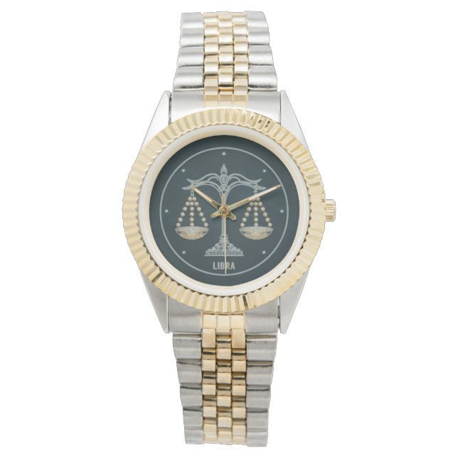 Montre Signe du zodiaque Balance (devant)