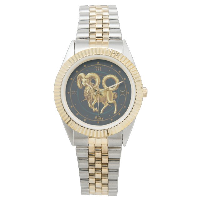 Montre Signe du zodiaque Bélier (devant)