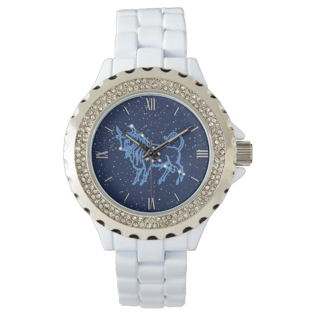 Montre Signe et constellation du Taurus Zodiac (devant)
