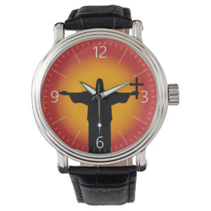 Montre Silhouette avec croix