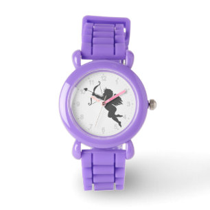 Montre Silhouette d'amour mignon