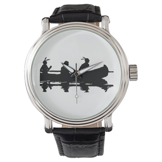 Montre Silhouette de canot (devant)