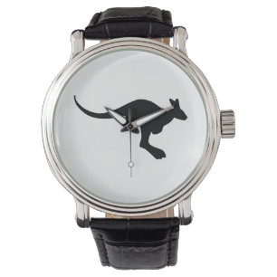 Montre Silhouette de kangourou