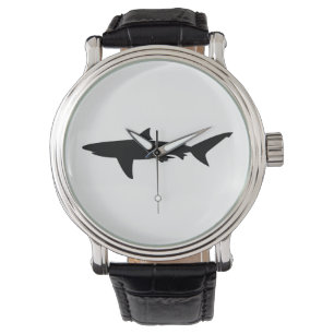 Montre Silhouette de requin