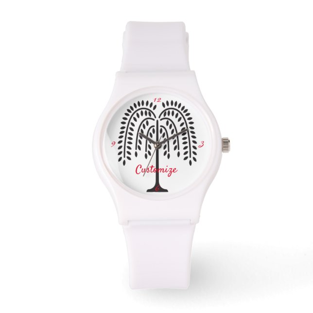 Montre Silhouette de Willow en pleurs Thunder_Cove (Recto)