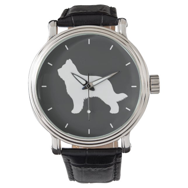 Montre Silhouette du chien de garde (devant)