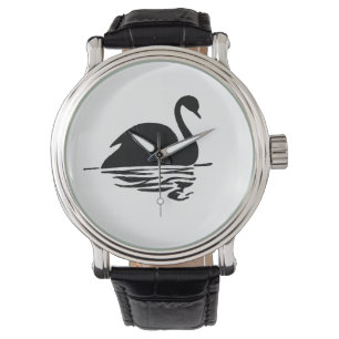 Montre Silhouette du cygne noir