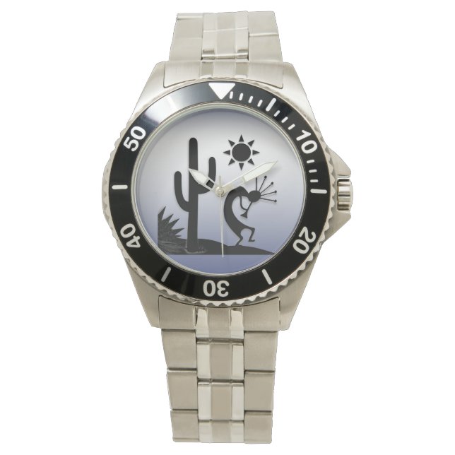 Montre Silhouette Kokopelli (devant)