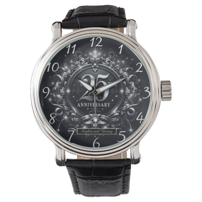 Montre Silver Bliss : 25e anniversaire (devant)