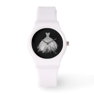 Montre *~* Silver Glittler * Robe Mariage Mariage Gown