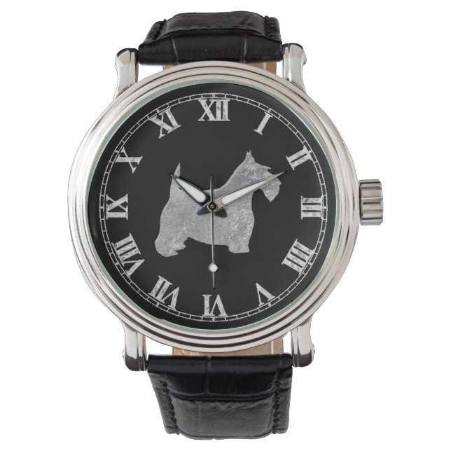 Montre Silver Scottie Votre Arrière - plan (devant)