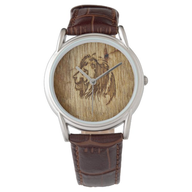 Montre Simba Time Piece Watch par Daniel Duwa Artlove (devant)