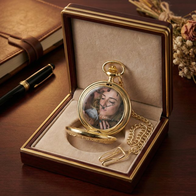 Montre Simple et Élégant Amour Éternel Photo (Créateur téléchargé)