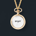 Montre simple lettre initiale monogramme ajouter votre no<br><div class="desc">conception</div>