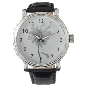 Montre Simple marguerite