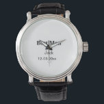 Montre SIMPLE MINIMAL ajouter votre nom personnalisé meil<br><div class="desc">conception</div>