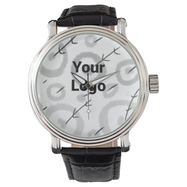 Montre simple minimum ajouter votre nom MONOGRAM GROOMSME (devant)