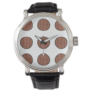 Montre simple minimum baseball baseball bronze sur mesure