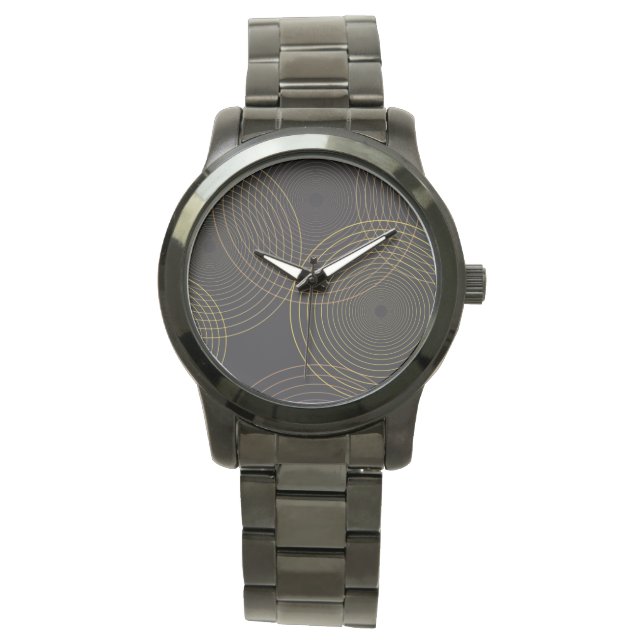 Montre Simple, moderne, cool, tendance en fin de ligne ce (devant)