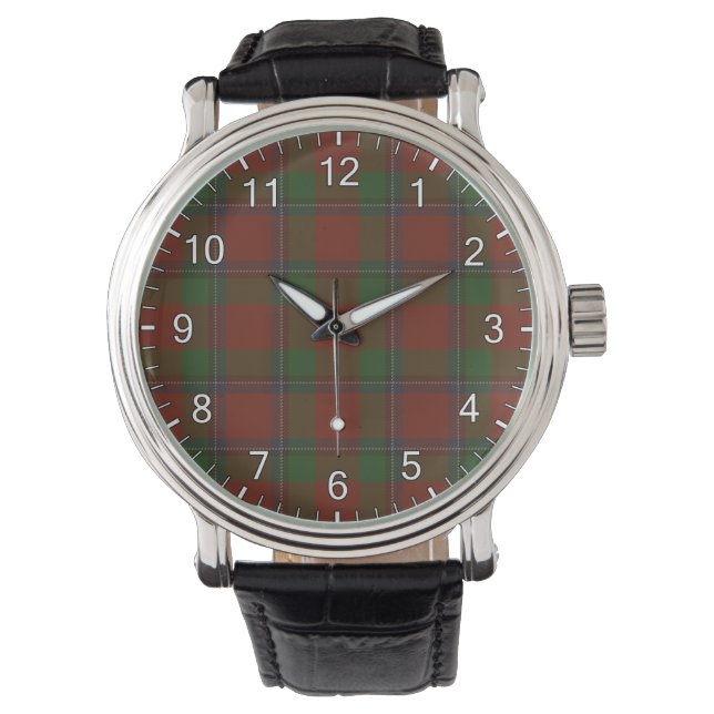 Montre Sinclair Clan Tartan (devant)