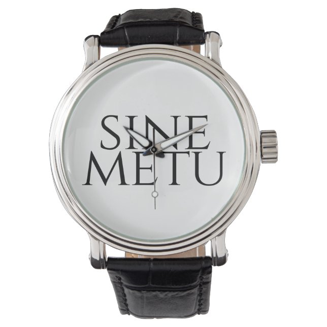 Montre Sine Metu - Sans Peur (devant)