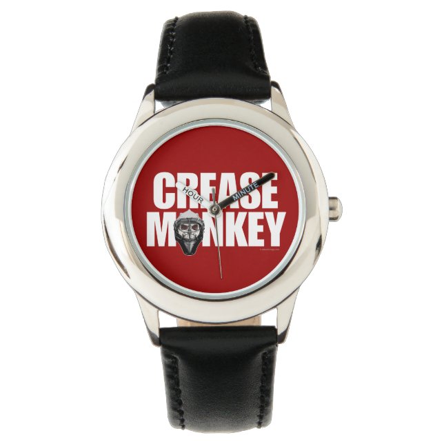 Montre Singe de pli (gardien de but d'hockey) (devant)