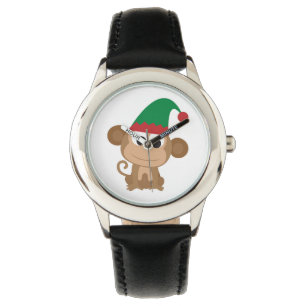 Montre Singe des elfes de Noël