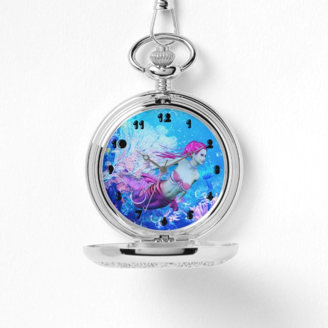 Montre Sirène du Voile de Corail (Recto)