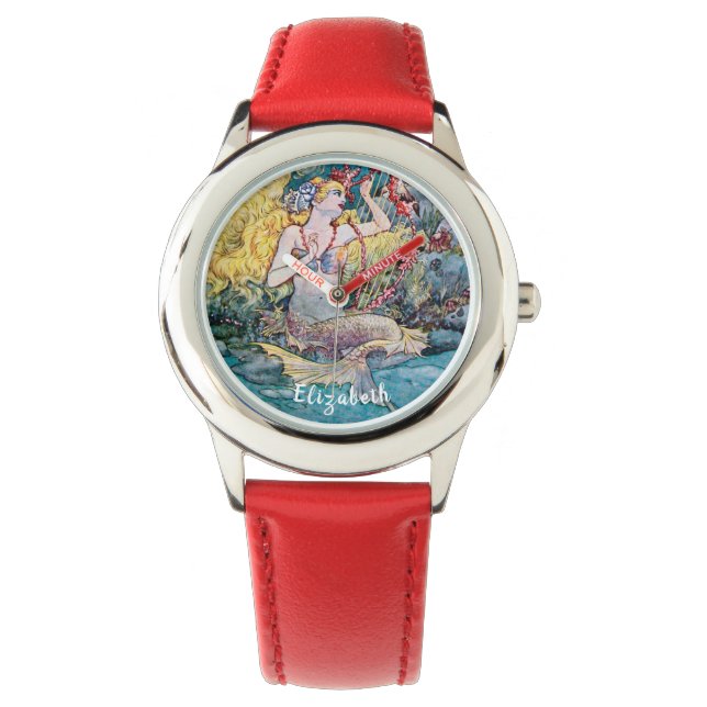Montre Sirène personnalisée (devant)