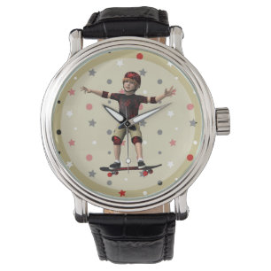 Montre Skateboardeur