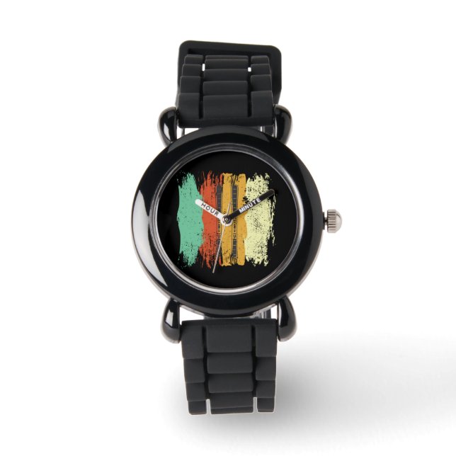 Montre Ski Retro Ski (Recto)