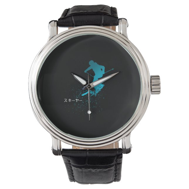 Montre Skier, Ski, Japonais (devant)
