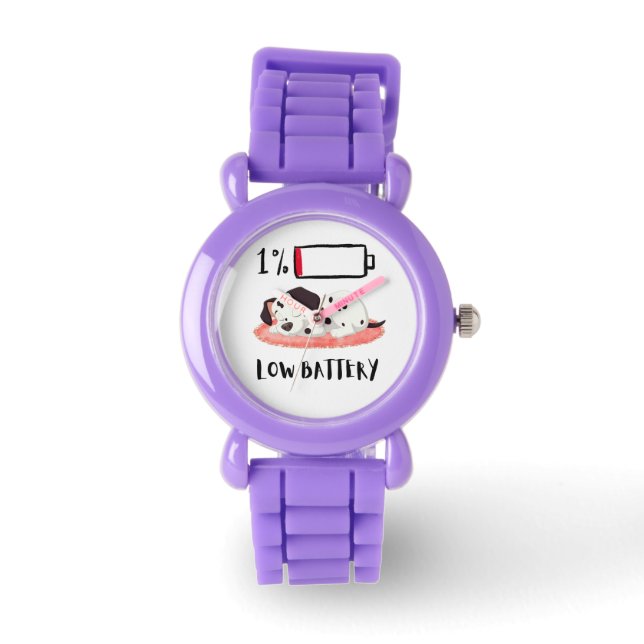 Montre Sleepy Dog Design (Recto)