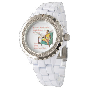 Montre SlipperyJoe socialiser la fête de la boisson vinta