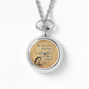 Montre SlipperyJoe's Princess clap marchant drôle les ann