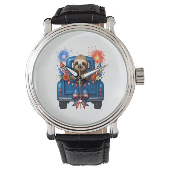 Montre Sloth 4 juillet Usa (devant)