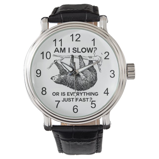 Montre Sloth à I Slow ? (devant)