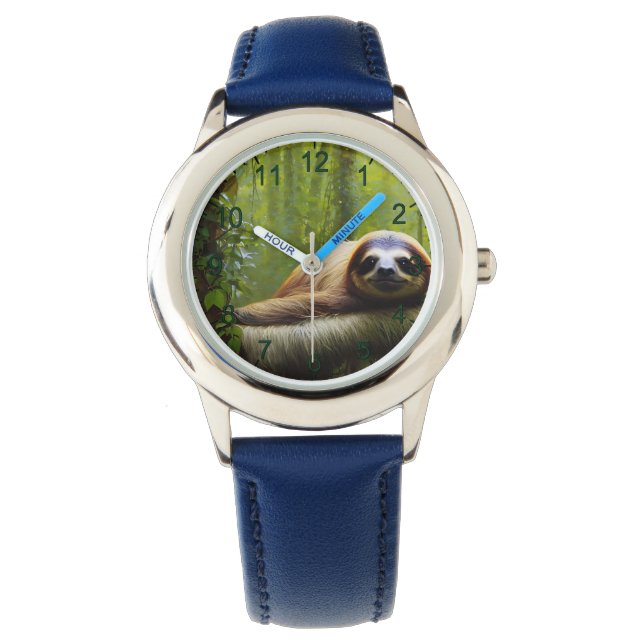 Montre Sloth Lazy Afternoon, Kids Watch (devant)